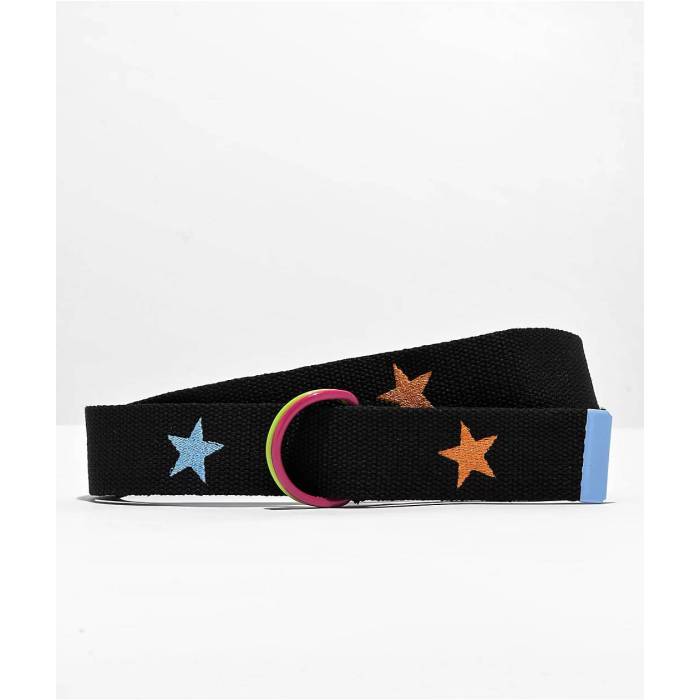 A.lab 【 Mercy Star Black D-Ring Web Belt Men's Black 】 黒色 ブラック ベルト メンズ 黒色 ブラック｜スニケス