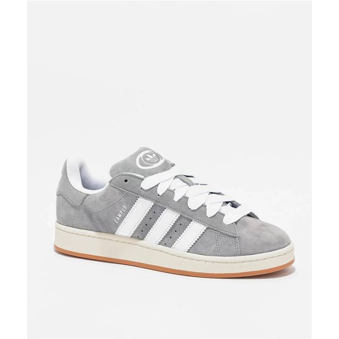 【★百貨店SALE★6/11真夜中2時迄】アディダス Adidas 【 Originals Campus 00S Grey Three \u0026 Cloud White Shoes Men\u0027s Grey 】 オリジナルス 構内 薄墨色 薄墨色 白いこと 白いこと シューズ 運動すること靴 メンズ 薄墨色 薄墨色