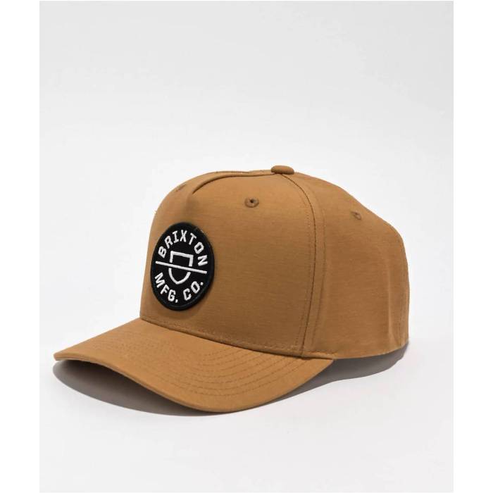 ブリクストン Brixton 【 Crest Copper Snapback Hat Men's Rust/Copper 】 銅色 コッパー Snapback スナップバック バッグ メンズ 銅色 コッパー
