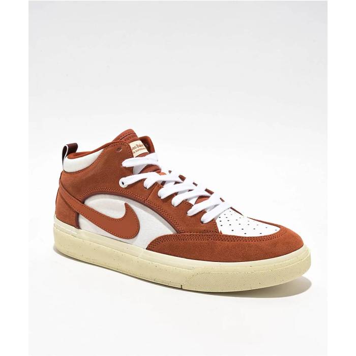 ナイキ Nike 【 Sb Leo React Russet Brown \u0026 Coconut Skate Shoes Men Rust/Copper 】 エスビー リアクト 茶色 ブラウン Skate スケート シューズ 運動靴 メンズ 銅色 コッパー