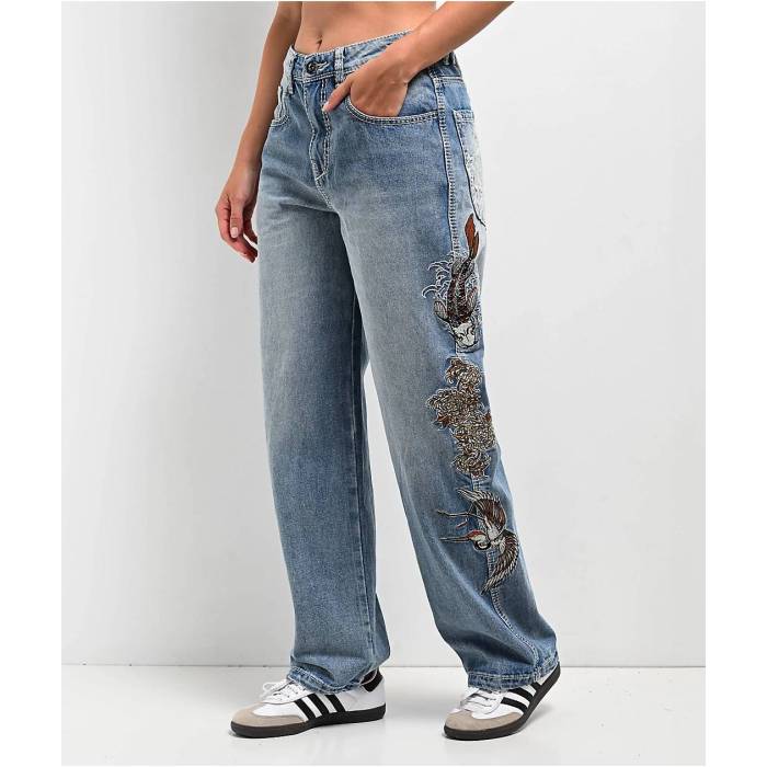 Ninth Hall 【 Idle Consult Straight Leg Denim Jeans Women's Blue 】 デニム ジーンズ レディース 青色 ブルー 22,720円