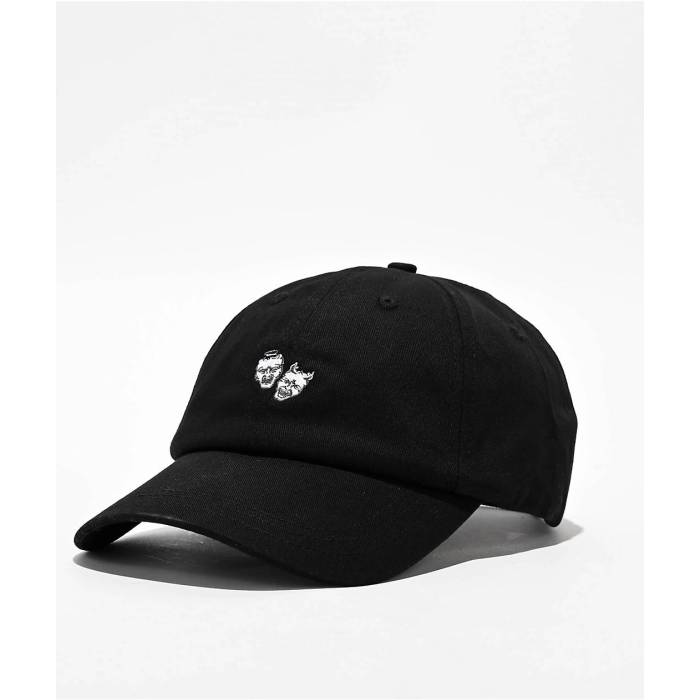 エンパイア Empyre 【 Faces Black Strapback Hat Men's Black 】 黒色 ブラック メンズ 黒色 ブラック｜スニケス