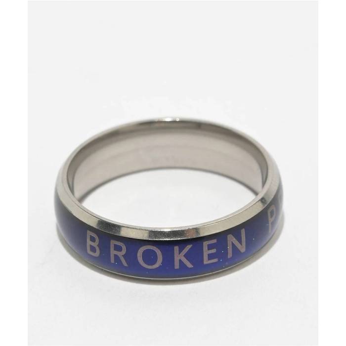 Broken Promises 【 Silver Mood Ring Men\u0027s Silver 】 Silver しろがね色・しろがね色 メンズ Silver しろがね色・しろがね色