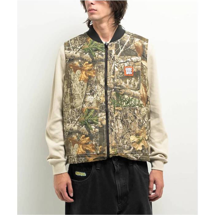 帝国 Empyre 【 X Realtree Edge Goods Reversible Vest Men\u0027s Multicolor 】 リヴァーシブル より良い メンズ