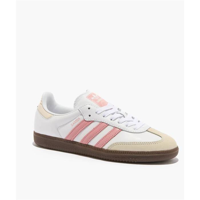 アディダス Adidas 【 Samba Og Cloud White \u0026 Mauve Shoes Women\u0027s White 】 サンバ 白いこと 白いこと シューズ 運動すること靴 レディース 白いこと 白いこと