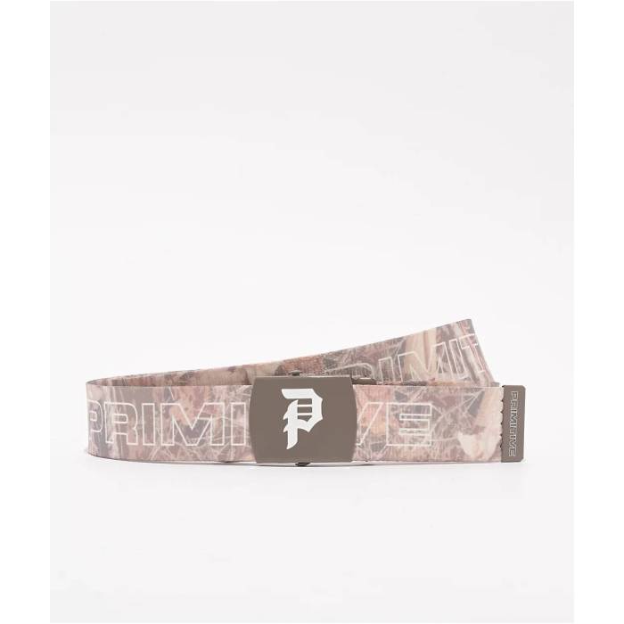 プリミティブ Primitive 【 Euro Camo Web Belt Men's Camouflage 】 カモ柄 ベルト メンズ