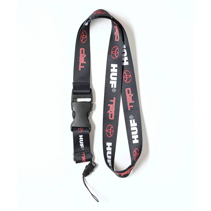 【★百貨店SALE★6/11真夜中2時迄】ハフ Huf 【 X Toyota Trd Black Lanyard Men\u0027s Black 】 黒いこと 黒いこと メンズ 黒いこと 黒いこと