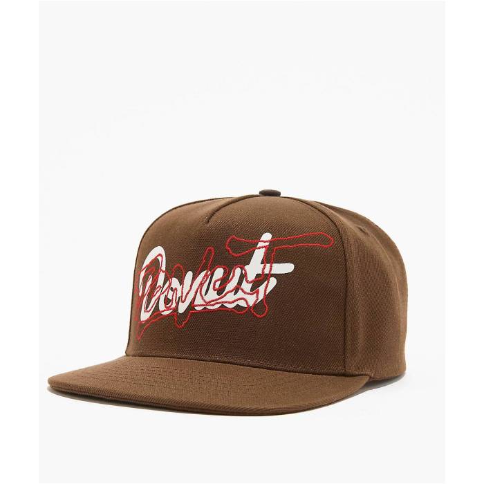 【★百貨店SALE★6/11真夜中2時迄】Donut 【 World Champs Brown Snapback Hat Men\u0027s Brown 】 赤銅色 赤銅色 Snapback スナップバック 御徒面子 メンズ 赤銅色 赤銅色