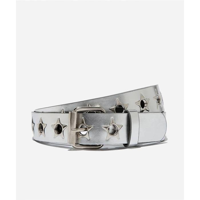 A.lab 【 Star Grommet Silver Belt Men's Silver 】 Silver 銀色・シルバー ベルト メンズ Silver 銀色・シルバー|スニケス