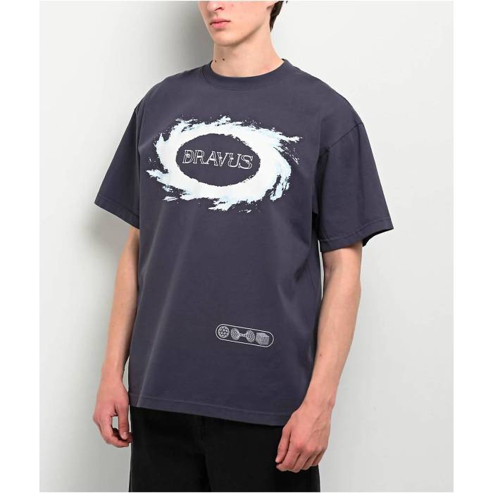Dravus 【 Release Navy T-Shirt Men's Dark Blue 】 紺色 ネイビー Tシャツ メンズ 青色 ブルー