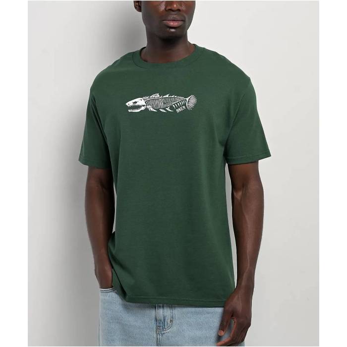Baker Skateboards 【 Baker Fish Sticks Frost Green T-Shirt Men's Green 】 green 緑・グリーン Tシャツ メンズ green 緑・グリーン|スニケス