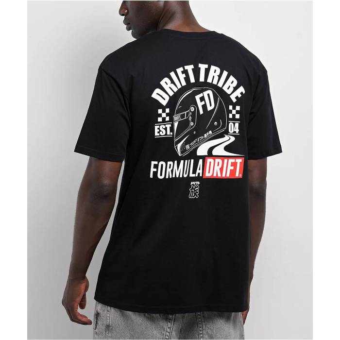 【★百貨店SALE★6/11真夜中2時迄】Formula Drift 【 Lid Black T-Shirt Men\u0027s Black 】 黒いこと 黒いこと ティーシャツ メンズ 黒いこと 黒いこと