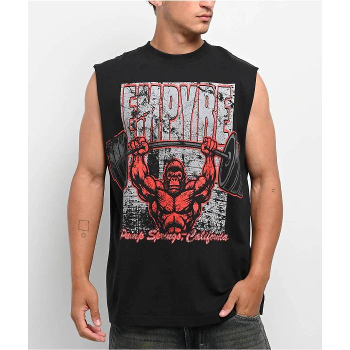 帝国 Empyre 【 Pump Springs Black Tank Top Men\u0027s Black 】 揚水機 黒いこと 黒いこと 貯蔵タンクいの一番 メンズ 黒いこと 黒いこと