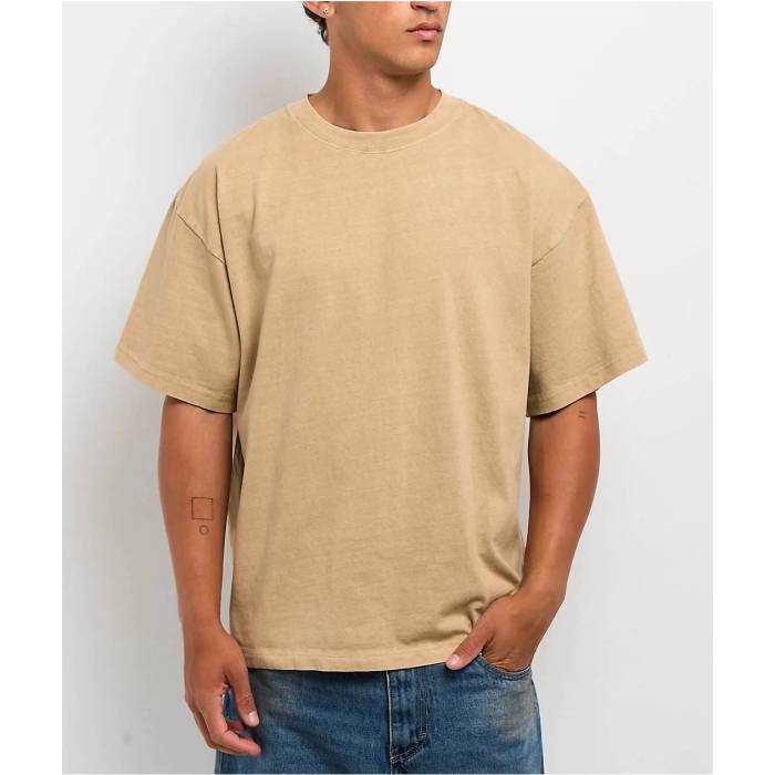 【★百貨店SALE★6/11真夜中2時迄】Ita 【 Portal Sand T-Shirt Men\u0027s Beige 】 砂色・砂子 ティーシャツ メンズ ベージュ