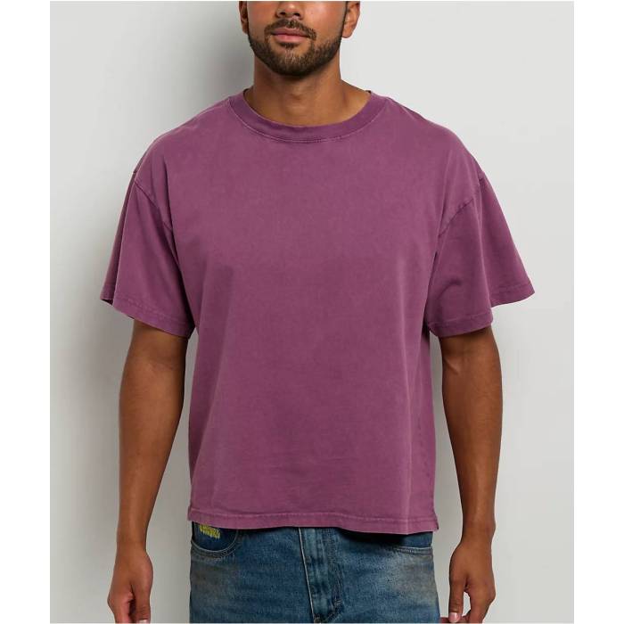 Ita 【 Portal Purple Boxy T-Shirt Men\u0027s Purple 】 Purple 紫・パープル プルオーバー メンズ Purple 紫・パープル