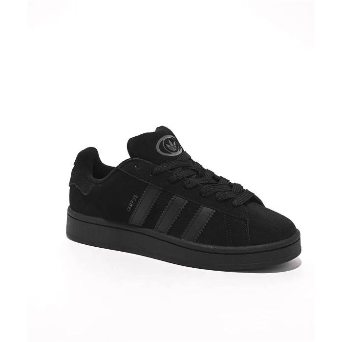 アディダス Adidas 【 Originals Kids Campus 00S Black Shoes Women\u0027s Black 】 オリジナルス 構内 黒いこと 黒いこと シューズ 運動すること靴 レディース 黒いこと 黒いこと