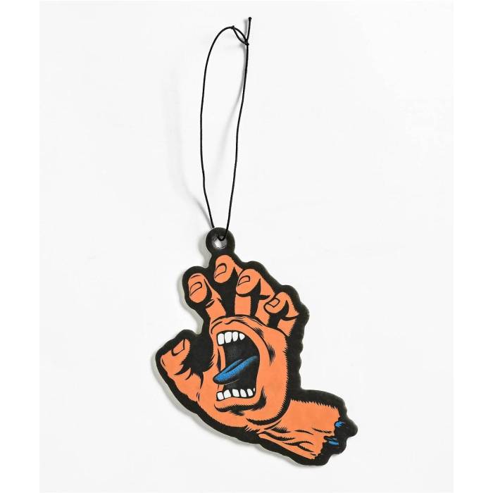 【★百貨店SALE★6/11真夜中2時迄】サンタ船路 滑る Santa Cruz Skate 【 Santa Cruz Screaming Hand Orange Air Freshener Men\u0027s Orange 】 orange 橙・オレンジ色 メンズ orange 橙・オレンジ色