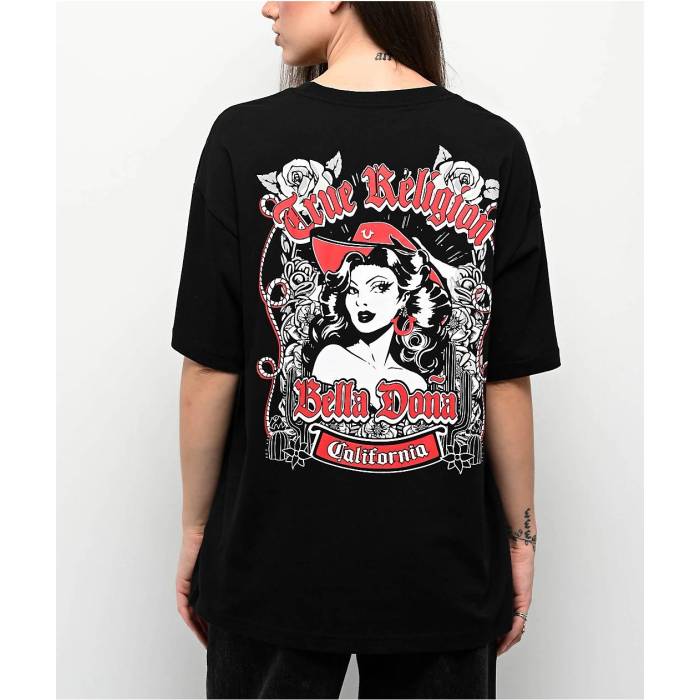 トゥルーレリジョン True Religion 【 Women's Black 】 レディース 黒色 ブラック