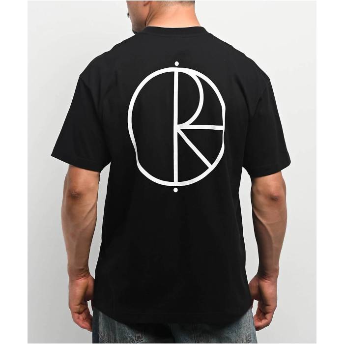 【★百貨店SALE★6/11真夜中2時迄】Polar Skate 【 Polar Logo Black T-Shirt Men\u0027s Black 】 ポーラー ロゴタイプ 黒いこと 黒いこと ティーシャツ メンズ 黒いこと 黒いこと