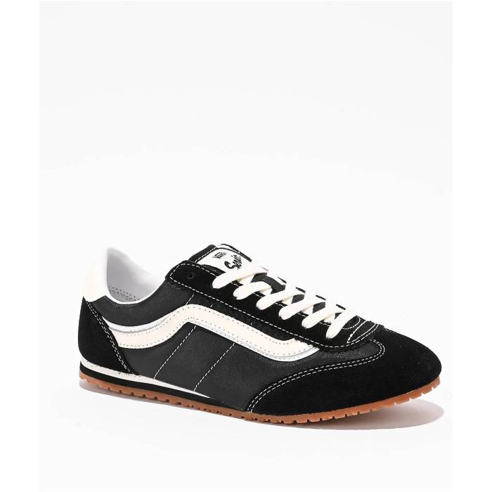 ヴァンズ Vans 【 Super Lowpro Black \u0026 White Shoes Women\u0027s Black 】 黒いこと 黒いこと 白いこと 白いこと シューズ 運動すること靴 レディース 黒いこと 黒いこと
