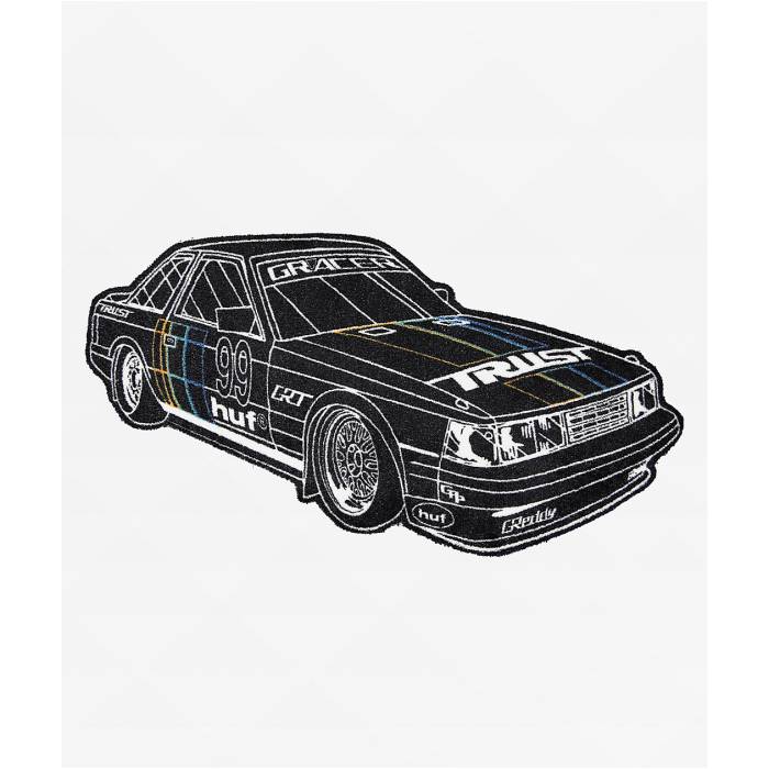 ハフ Huf 【 X Greddy Car-Pet Black Rug Men's Black 】 黒色 ブラック メンズ 黒色 ブラック｜スニケス