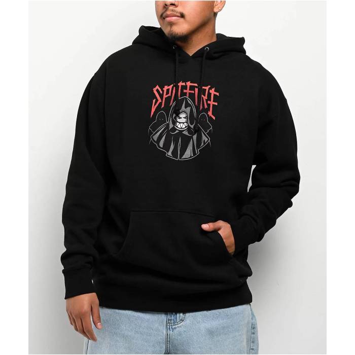 【★百貨店SALE★6/11十二時2時迄】スピットファイア Spitfire 【 Ritual Black Hoodie Men\u0027s Black 】 黒いこと 黒いこと フーディー パーカー メンズ 黒いこと 黒いこと