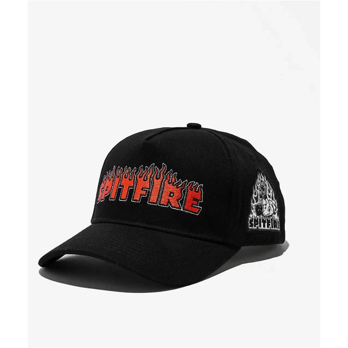 【★百貨店SALE★6/11真夜中2時迄】スピットファイア Spitfire 【 Demonseed Black Snapback Hat Men\u0027s Black 】 黒いこと 黒いこと Snapback スナップバック 御徒面子 メンズ 黒いこと 黒いこと