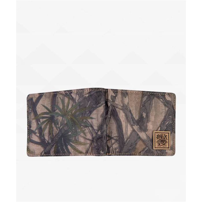 DGK Dgk 【 Trust Tree Camo Bifold Wallet Men's Multicolor 】 トラスト カモ柄 Wallet ウォレット・財布 メンズ