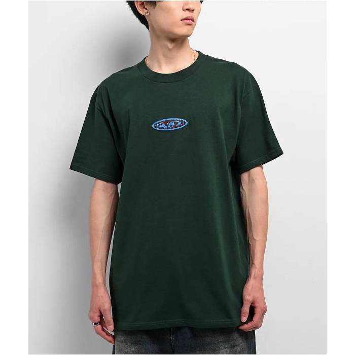 Wknd Skateboards 【 Wknd Fishbone Dark Green T-Shirt Men's Dark Green 】 green 緑・グリーン Tシャツ メンズ green 緑・グリーン|スニケス