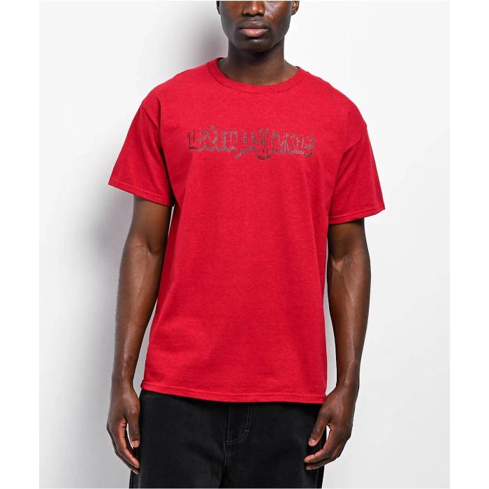 エンパイア Empyre 【 Punk Plaid Red Wash T-Shirt Men's Red 】 Red 赤・レッド Tシャツ メンズ Red 赤・レッド 14,652円