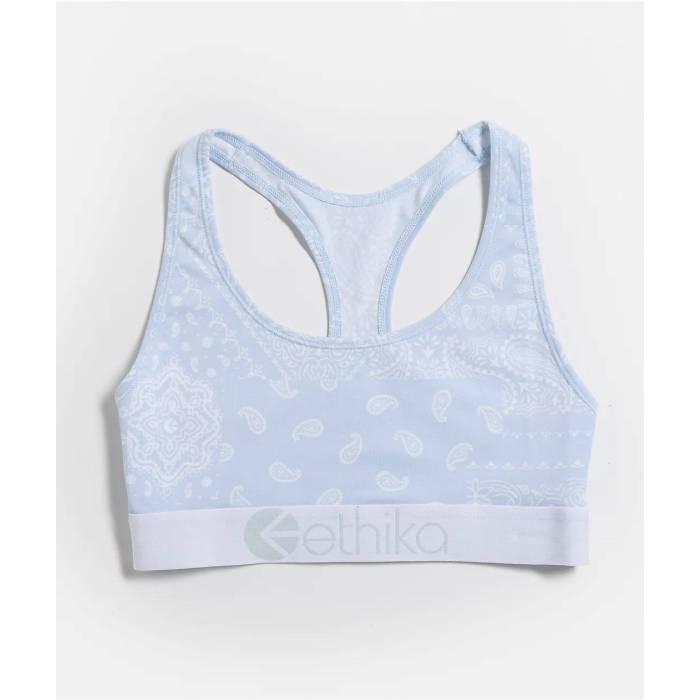 【★百貨店SALE★6/11真夜中2時迄】エシカ Ethika 【 Ice Paisley Sports Bra Women\u0027s - 】 レディース NULL