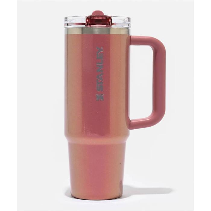 Stanley 【 The Quencher Protour Port Shimmer Flip Straw Tumbler 30 Oz Men's Dark Red 】 メンズ Red 赤・レッド