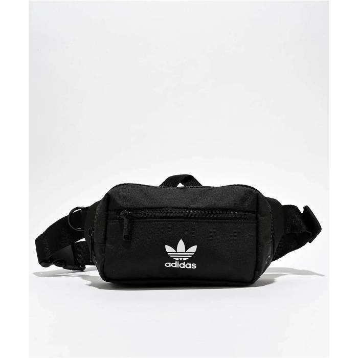 アディダス Adidas 【 Originals For All Black Fanny Pack Men's Black 】 オリジナルス 黒色 ブラック メンズ 黒色 ブラック