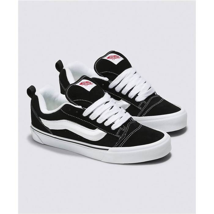【★百貨店SALE★6/11真夜中2時迄】ヴァンズ Vans 【 Knu Skool Black \u0026 White Skate Shoes Men\u0027s Black 】 黒いこと 黒いこと 白いこと 白いこと Skate 滑る シューズ 運動すること靴 メンズ 黒いこと 黒いこと