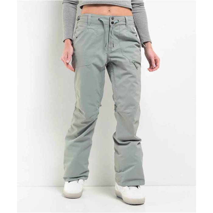 ロキシー Roxy 【 Women's Nadia Lily Pad 10K Snowboard Pants 2025 Women's Green 】 レディース レディース green 緑・グリーン