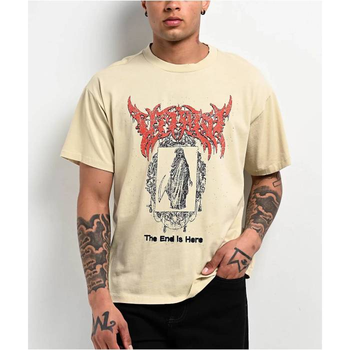 Vitriol 【 Knights Castle Wall Natural T-Shirt Men\u0027s Natural 】 ナイツ 自然的 プルオーバー メンズ 自然的