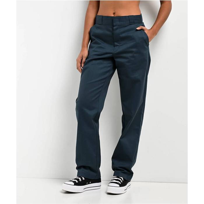 【★百貨店SALE★6/11真夜中2時迄】ディッキーズ Dickies 【 Women\u0027s 874 Airforce Blue Work Pants Women\u0027s Blue 】 レディース 青碧 青碧 レディース 青碧 青碧