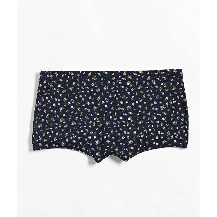 【★百貨店SALE★6/11真夜中2時迄】Shinesty 【 Ditsy Daisy Navy Boyshort Underwear Women\u0027s Black 】 紺色 米国海軍 アンダー御召しもの 下着類 レディース 黒いこと 黒いこと