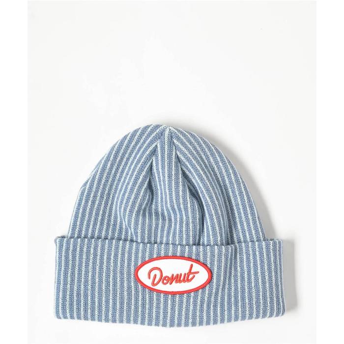 Donut 【 Work Shirt Blue Beanie Men's Blue 】 青色 ブルー キャップ 帽子 メンズ 青色 ブルー