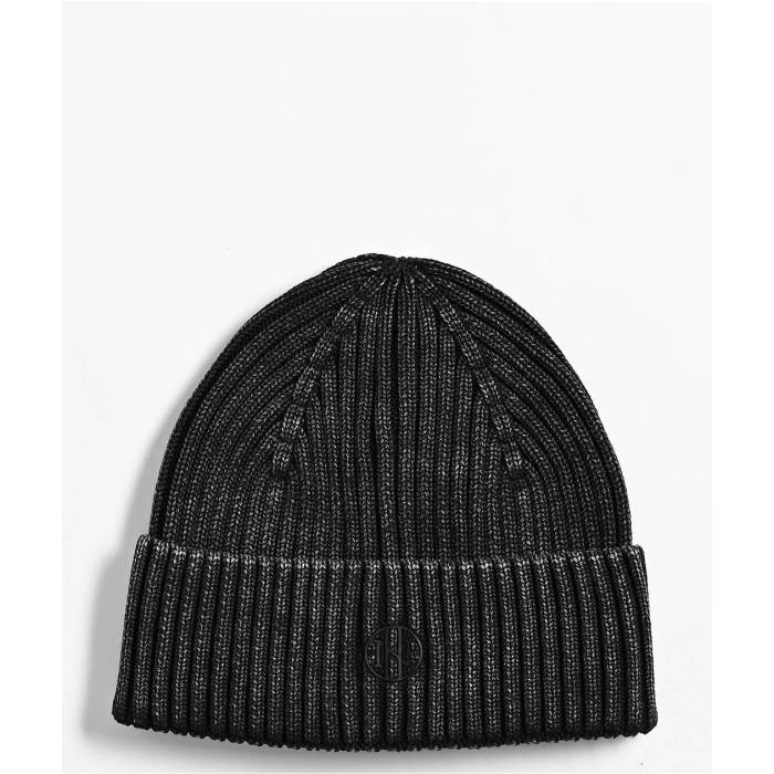 Ninth Hall Fundamentals 【 Black Wash Beanie Men's Black 】 黒色 ブラック キャップ 帽子 メンズ 黒色 ブラック|スニケス
