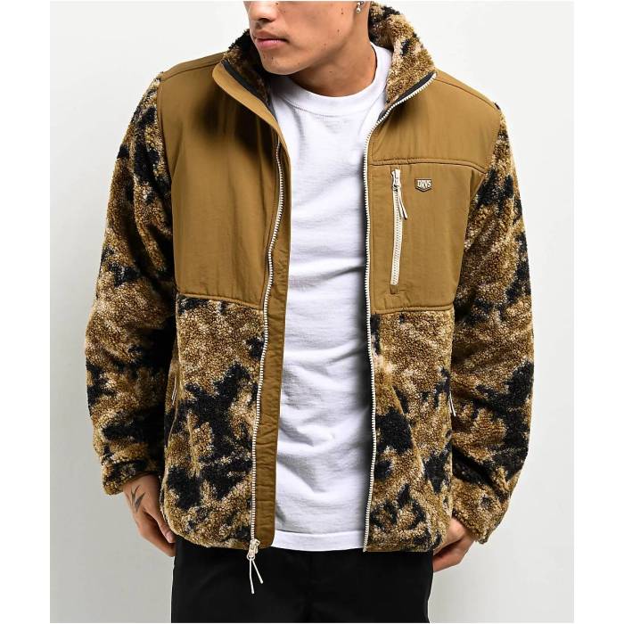Dravus 【 Condor Camo Sherpa Jacket Men's Multicolor 】 カモ柄 Jacket ジャケット メンズ