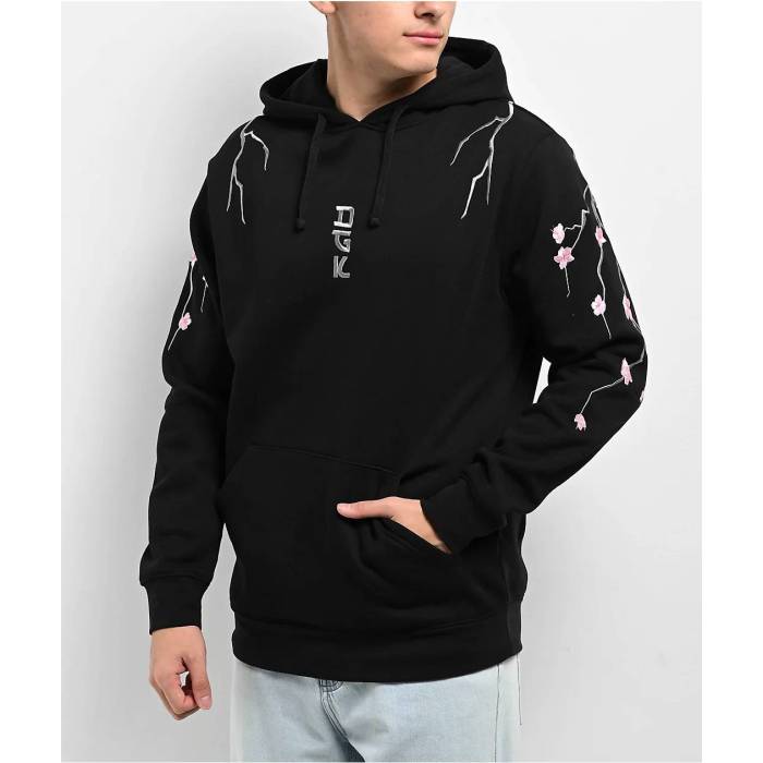【★百貨店SALE★6/11真夜中2時迄】DGK Dgk 【 Life Black Hoodie Men\u0027s Black 】 黒いこと 黒いこと フーディー パーカー メンズ 黒いこと 黒いこと