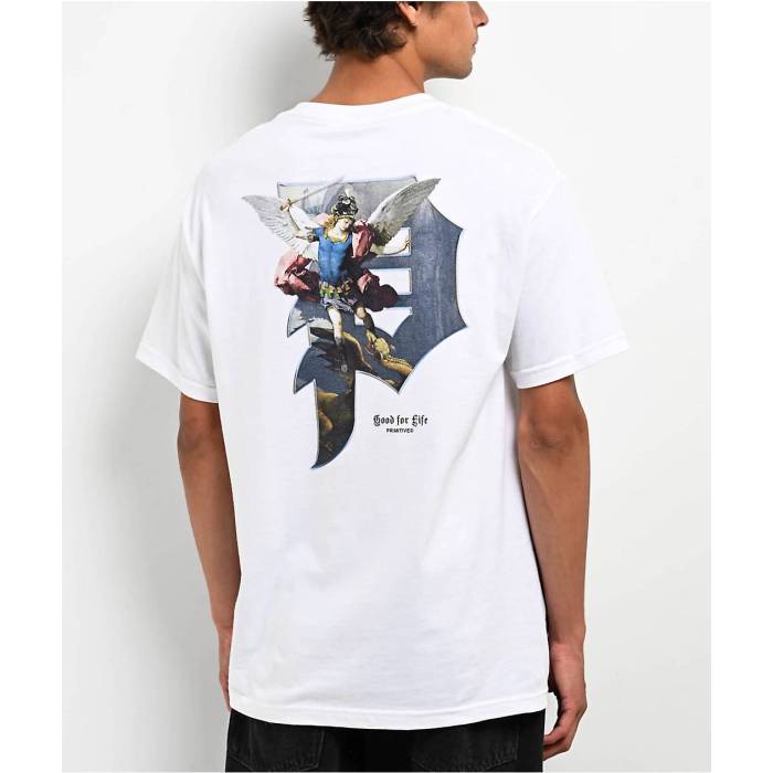 プリミティブ Primitive 【 Redemption White T-Shirt Men's White 】 白色 ホワイト Tシャツ メンズ 白色 ホワイト