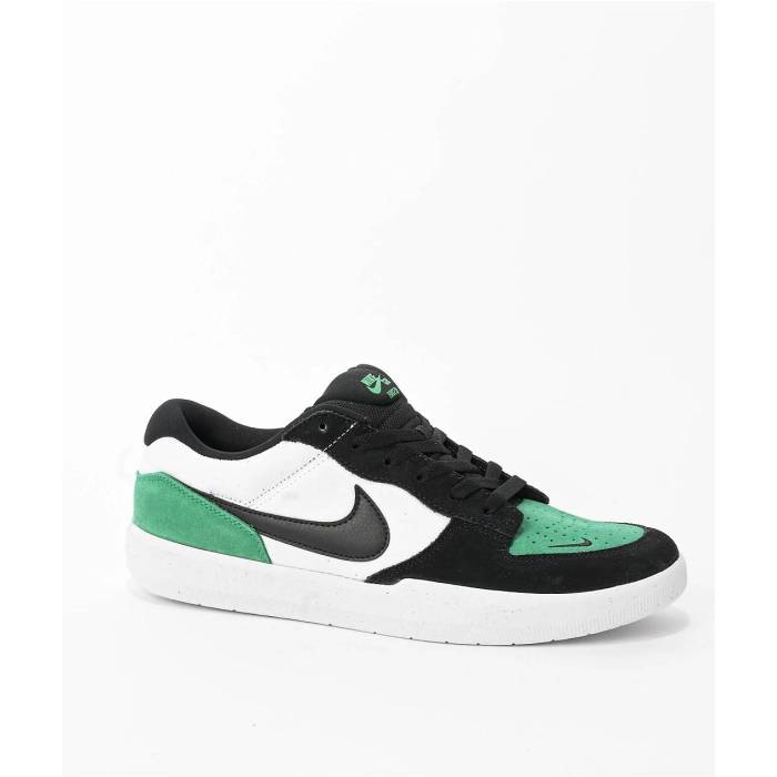 【★百貨店SALE★6/11真夜中2時迄】ナイキ Nike 【 Sb Force 58 White Stadium Green \u0026 Black Skate Shoes Men\u0027s Green 】 エスビー 白いこと 白いこと 闘技場 green 緑・緑であること 黒いこと 黒いこと Skate 滑る シューズ 運動すること靴 メンズ green 緑・グリー