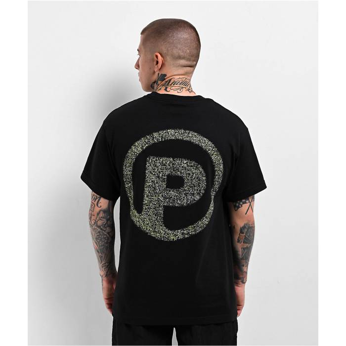 Planted 【 Grassy Black T-Shirt Men\u0027s Black 】 黒いこと 黒いこと プルオーバー メンズ 黒いこと 黒いこと