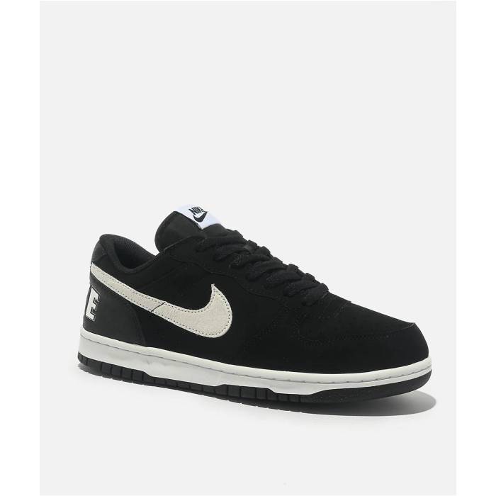 【★百貨店SALE★6/11真夜中2時迄】ナイキ Nike 【 Big  Low Lux Black \u0026 White Shoes Men\u0027s Black 】 黒いこと 黒いこと 白いこと 白いこと シューズ 運動すること靴 メンズ 黒いこと 黒いこと