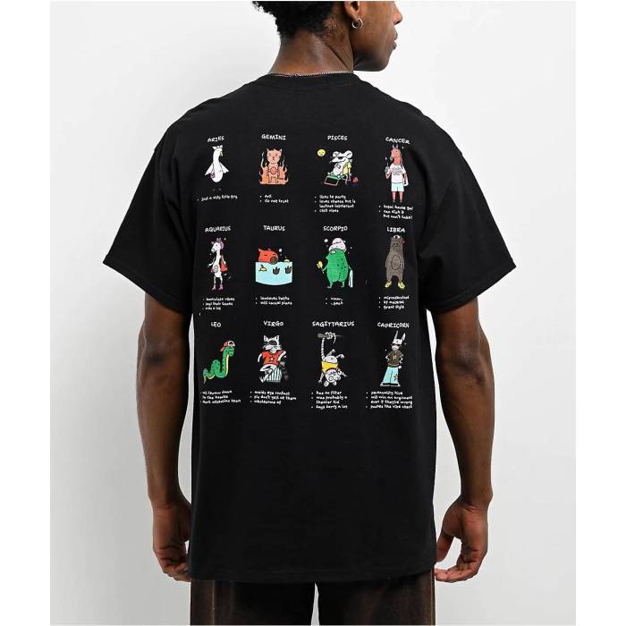【★百貨店SALE★6/11真夜中2時迄】A.lab 【 What\u0027s Ur Sign Black T-Shirt Men\u0027s Black 】 黒いこと 黒いこと ティーシャツ メンズ 黒いこと 黒いこと
