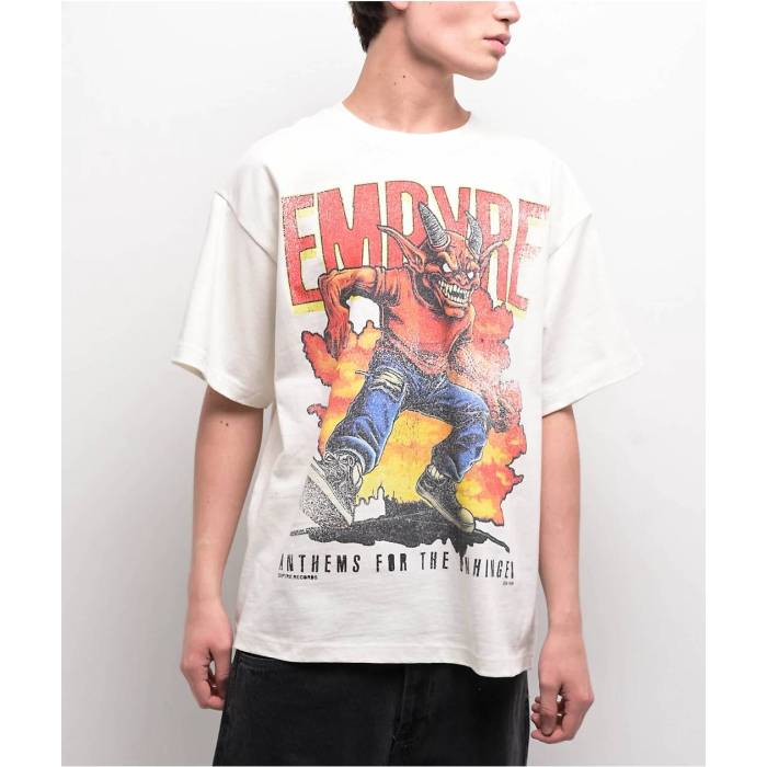 帝国 Empyre 【 Grunge Devil Natural T-Shirt Men\u0027s Natural 】 自然的 プルオーバー メンズ 自然的