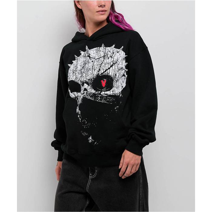 Vitriol 【 Bandit Black Hoodie Women's Black 】 バンディット 黒色 ブラック フーディー パーカー レディース 黒色 ブラック