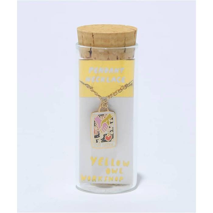 【★百貨店SALE★6/11真夜中2時迄】イエローオウルワークショップ Yellow Owl Workshop 【 Lovers Tarot Necklace Men\u0027s Gold 】 首飾り メンズ ゴールド